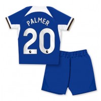 Dětský fotbalový dres Chelsea Cole Palmer #20 2023-24 Domácí Krátký Rukáv (+ trenýrky)